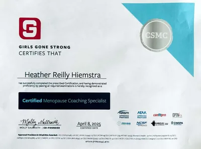 So, I Got Certified as a Menopause Coach