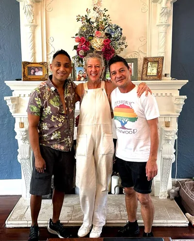 Jayson, Heather and Reymond at The Kenwood Gables, St. Petersburg