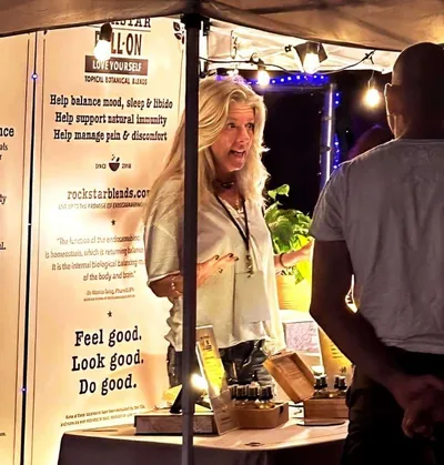 Rockstar Blends Hits the Cannadelic Night Market in St. Petersburg